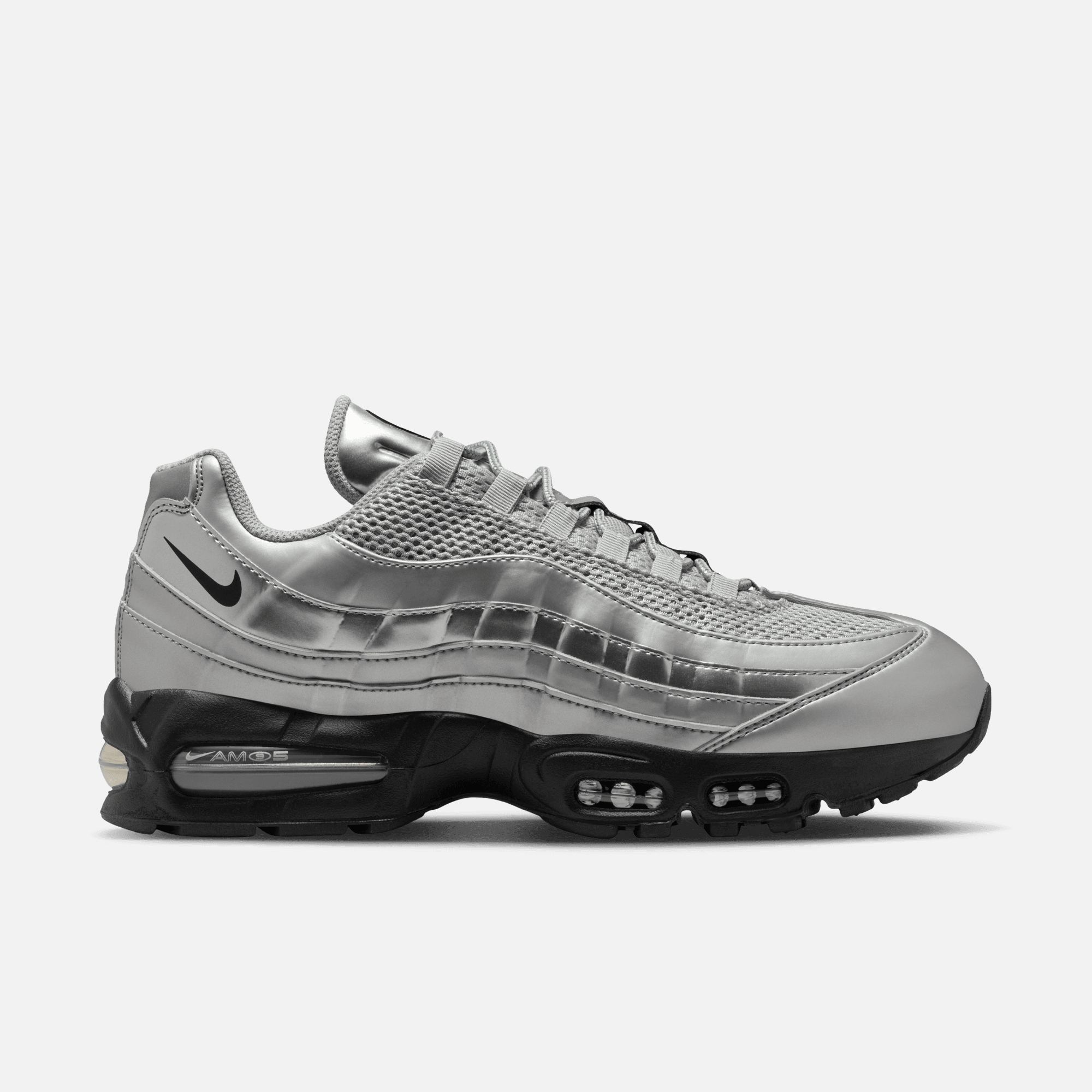 Nike Air Max 95 Big Bubble Total 90 Metallic Silver