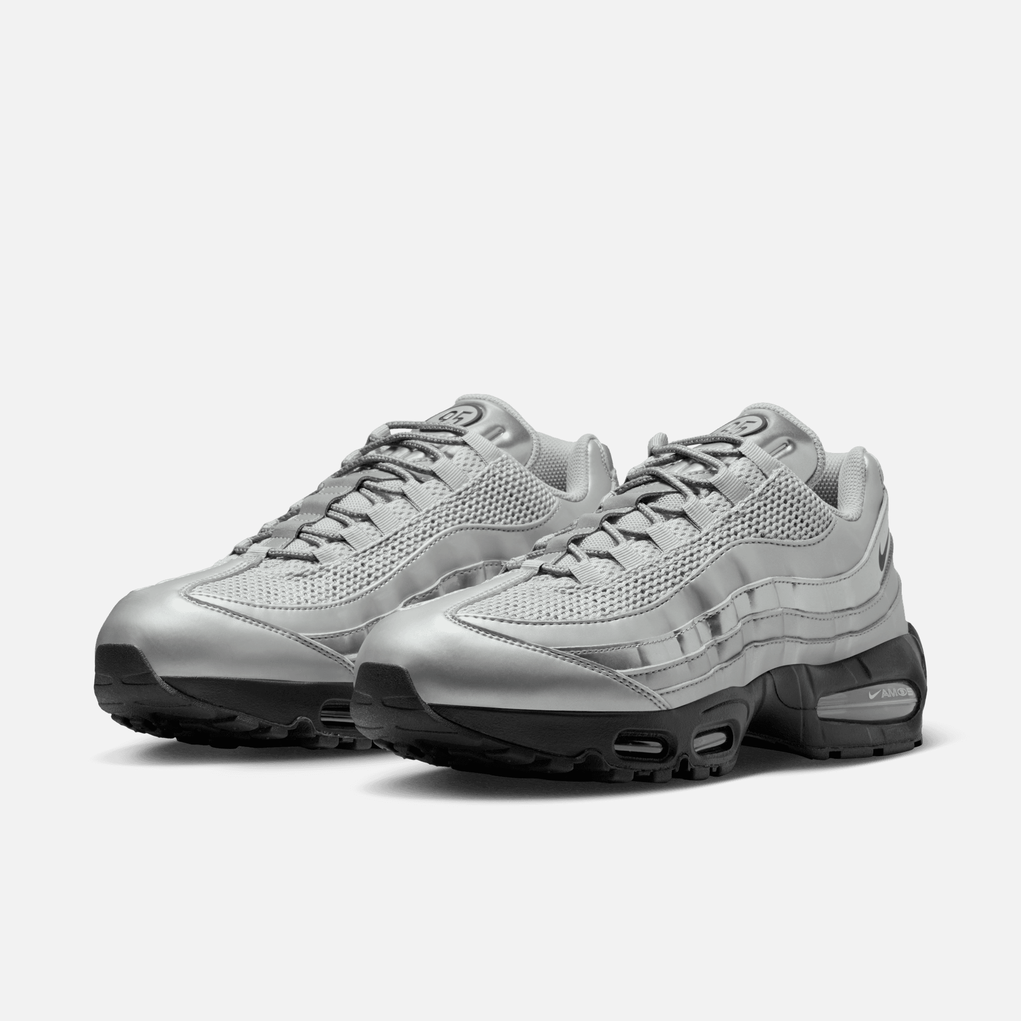 Nike Air Max 95 Big Bubble Total 90 Metallic Silver