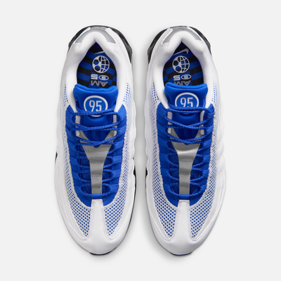 Nike Air Max 95 Big Bubble Total 90 White Racer Blue