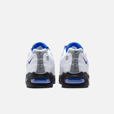 NIKE AIR MAX 95 BIGBUBBLE WHITE/BLUE ナイキ Nike Air Max 95 Big Bubble Total 90 White Racer Blue – Puffer Reds