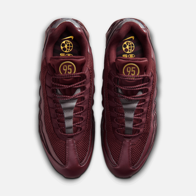 Nike Air Max 95 Big Bubble Total 90 Burgundy Crush