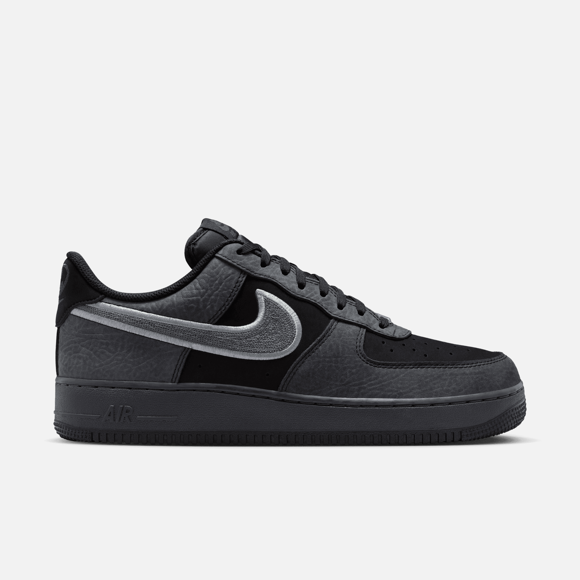 Nike Air Force 1 Low Retro Heel Pack Black Smoke Grey