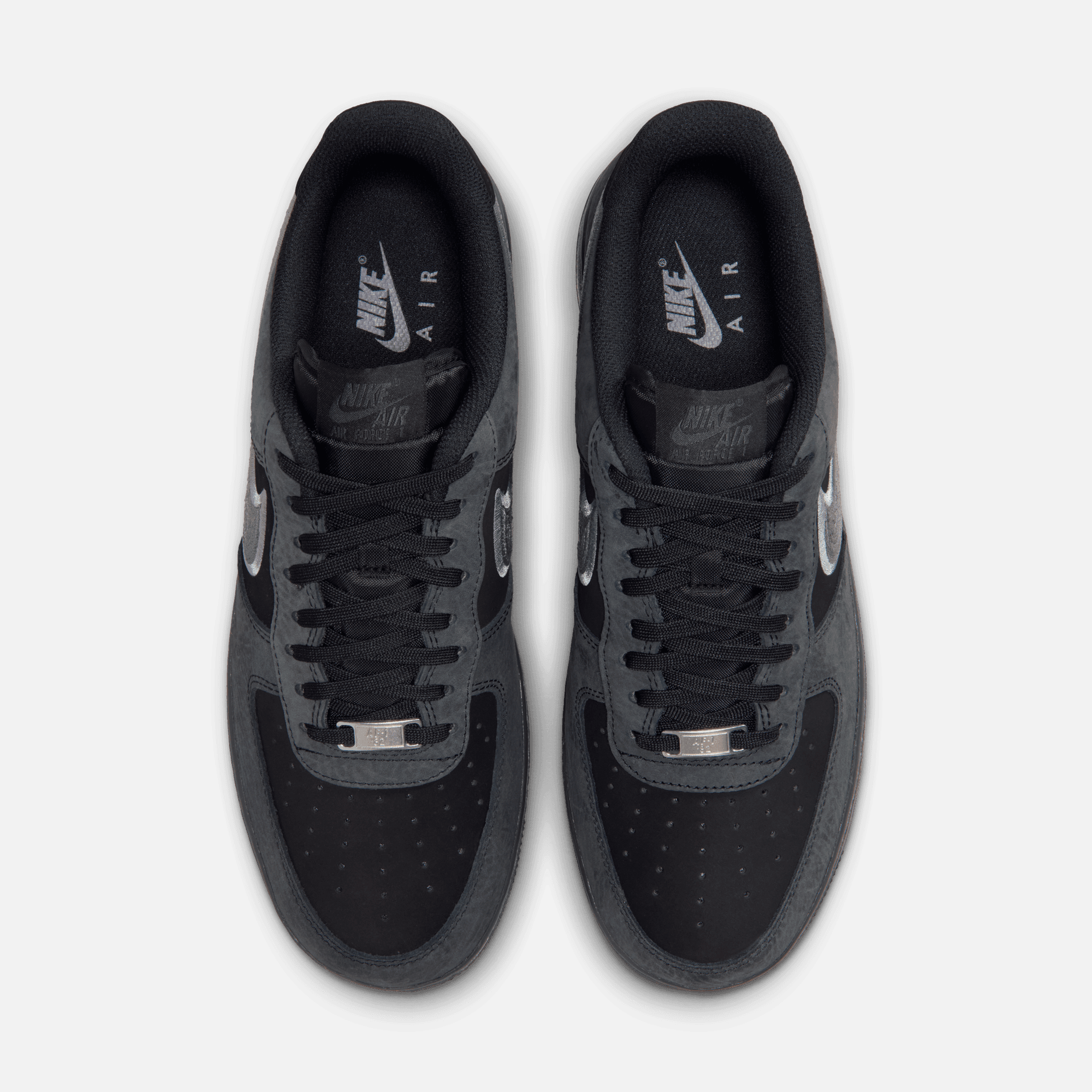 Nike Air Force 1 Low Retro Heel Pack Black Smoke Grey