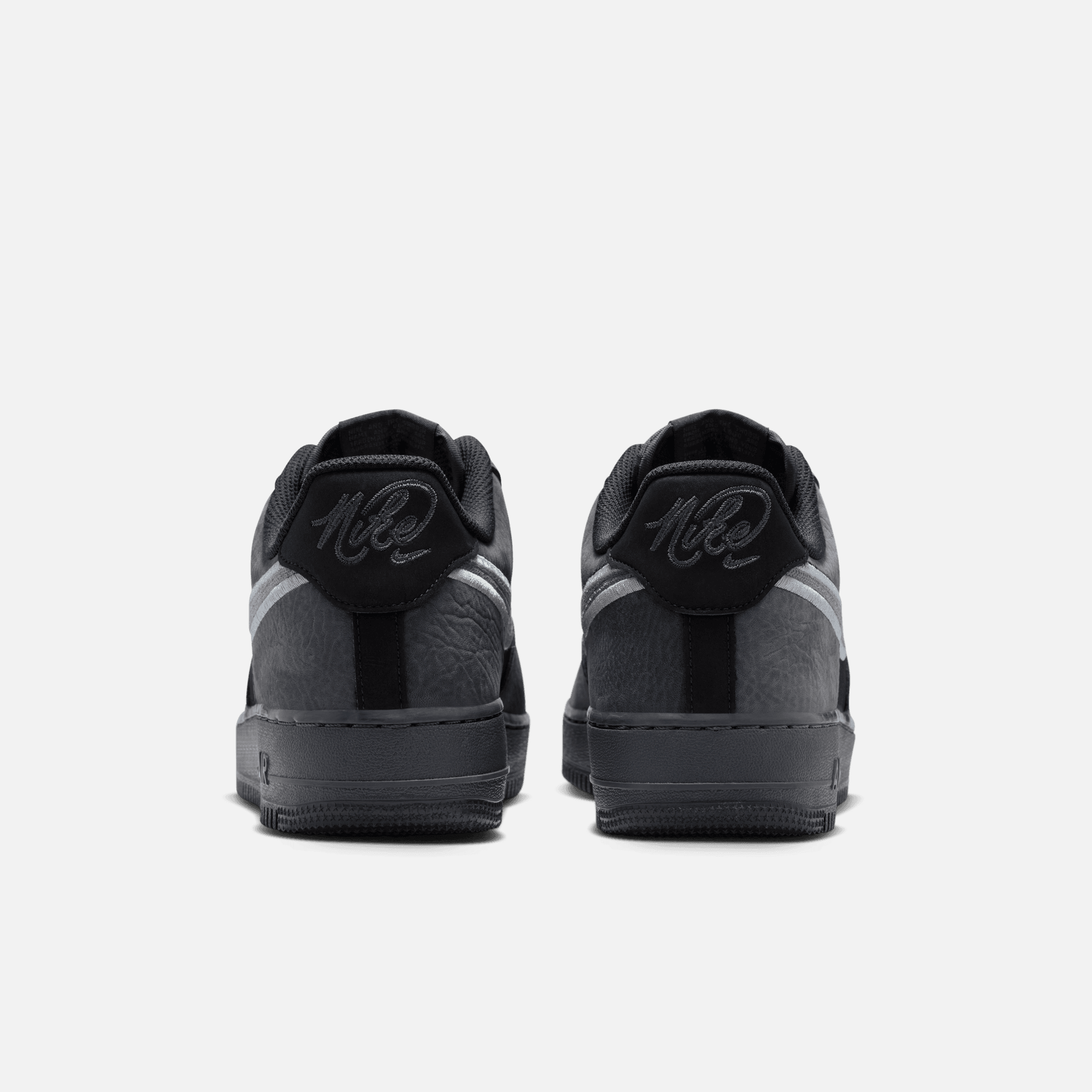 Nike Air Force 1 Low Retro Heel Pack Black Smoke Grey