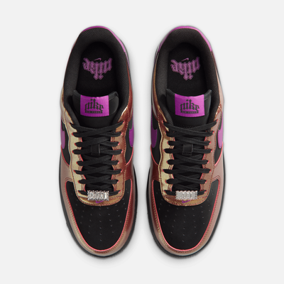 Nike Air Force 1 Low Glam Rock Black Bold Berry