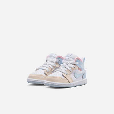 Air Jordan Kids' 1 Mid SE Love Is In The Air (TD)