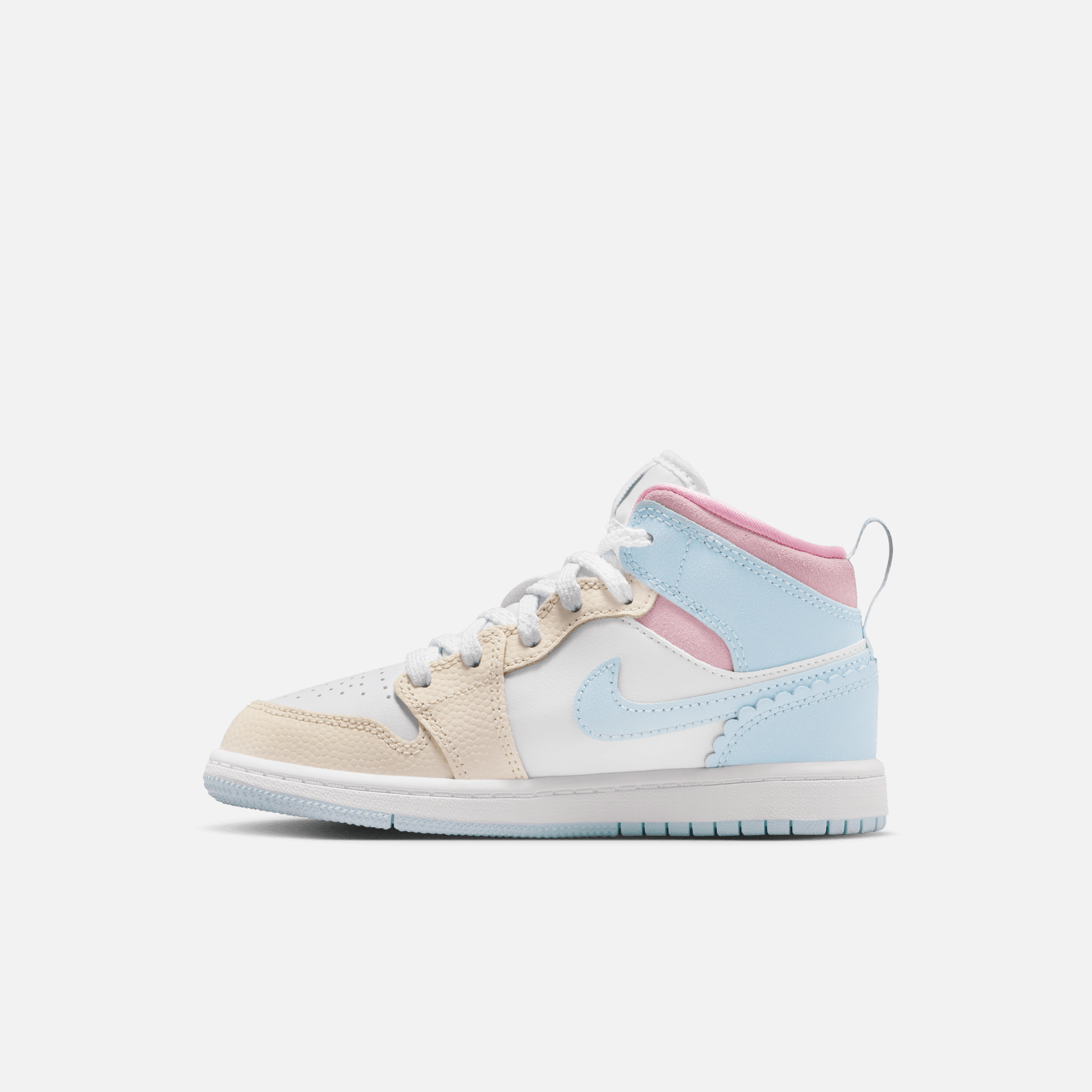 Air Jordan Kids' 1 Mid SE Love Is In The Air (PS)