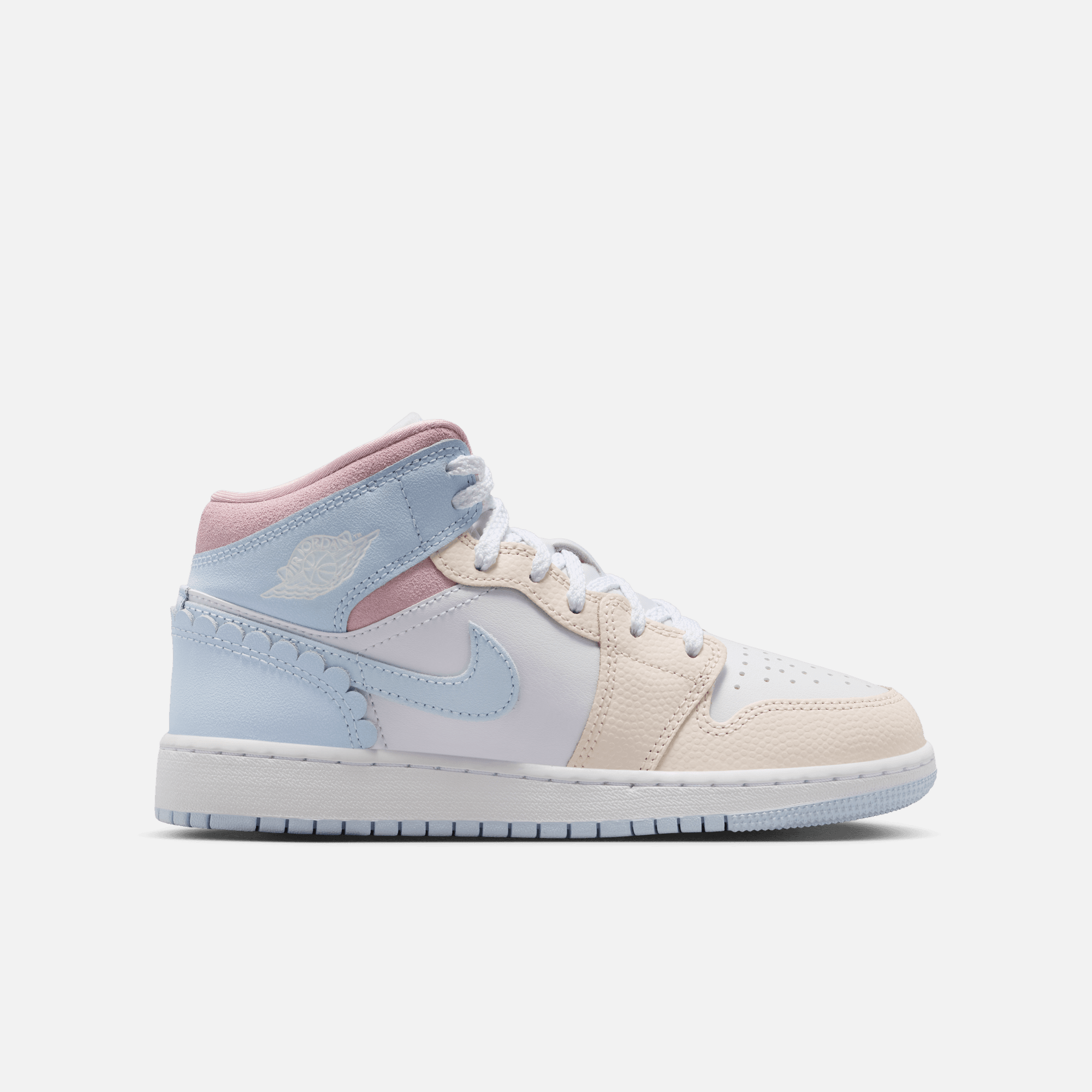Air Jordan Big Kids' 1 Mid SE Love Is In The Air (GS)
