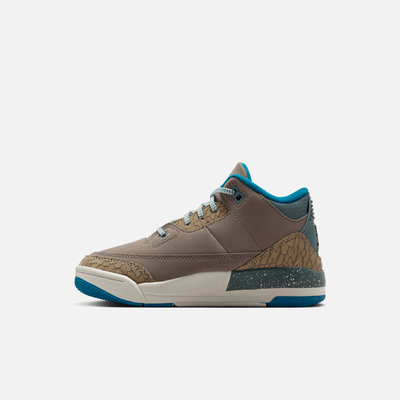Air Jordan Kids' 3 Retro We Outside (PS)
