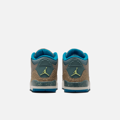 Air Jordan Kids' 3 Retro We Outside (PS)