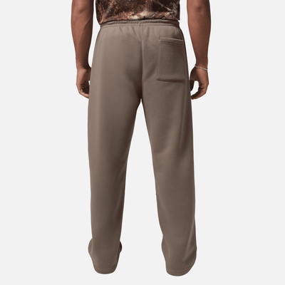 Air Jordan Brooklyn Fleece Olive Grey Oversized Open-Hem Pants