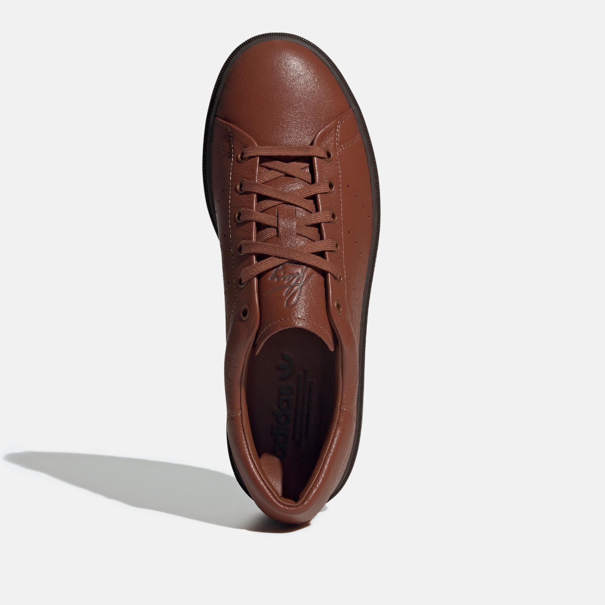 Adidas stan smith brown leather online