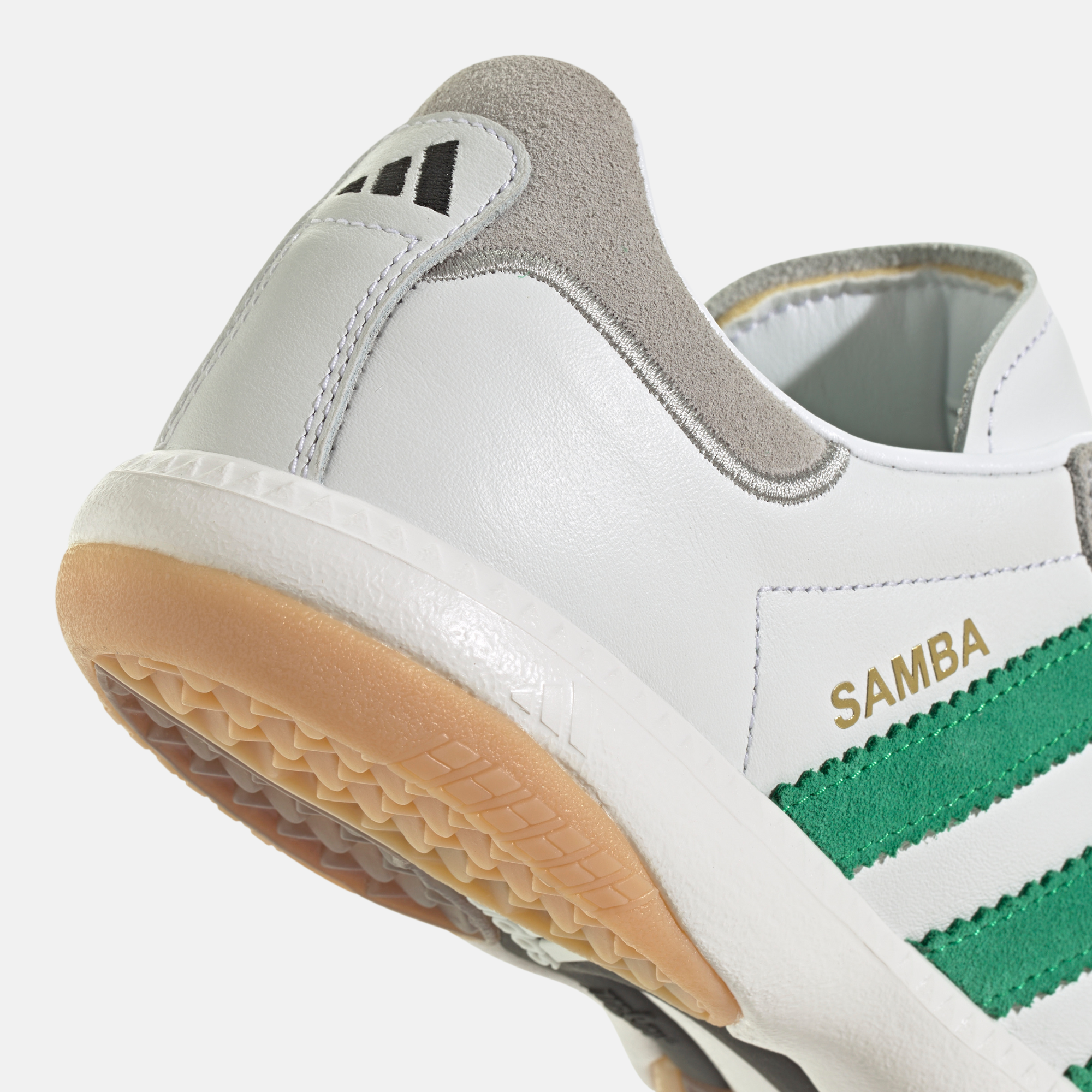 Adidas Samba MN White Green Gum 11