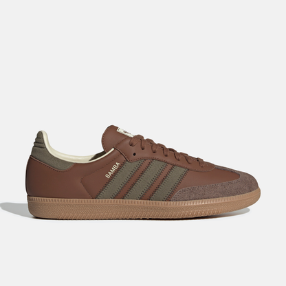 Adidas Samba OG Brown Olive Strata