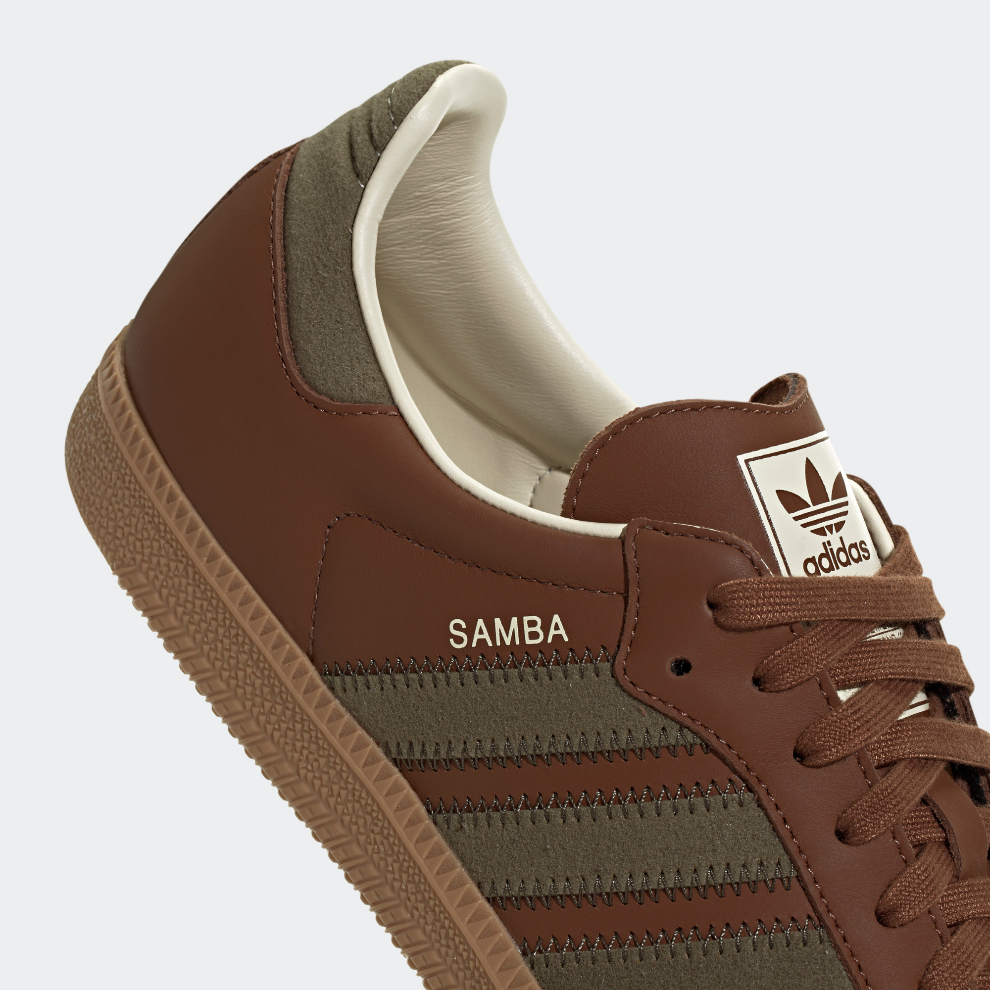 Adidas Samba OG Brown Olive Strata