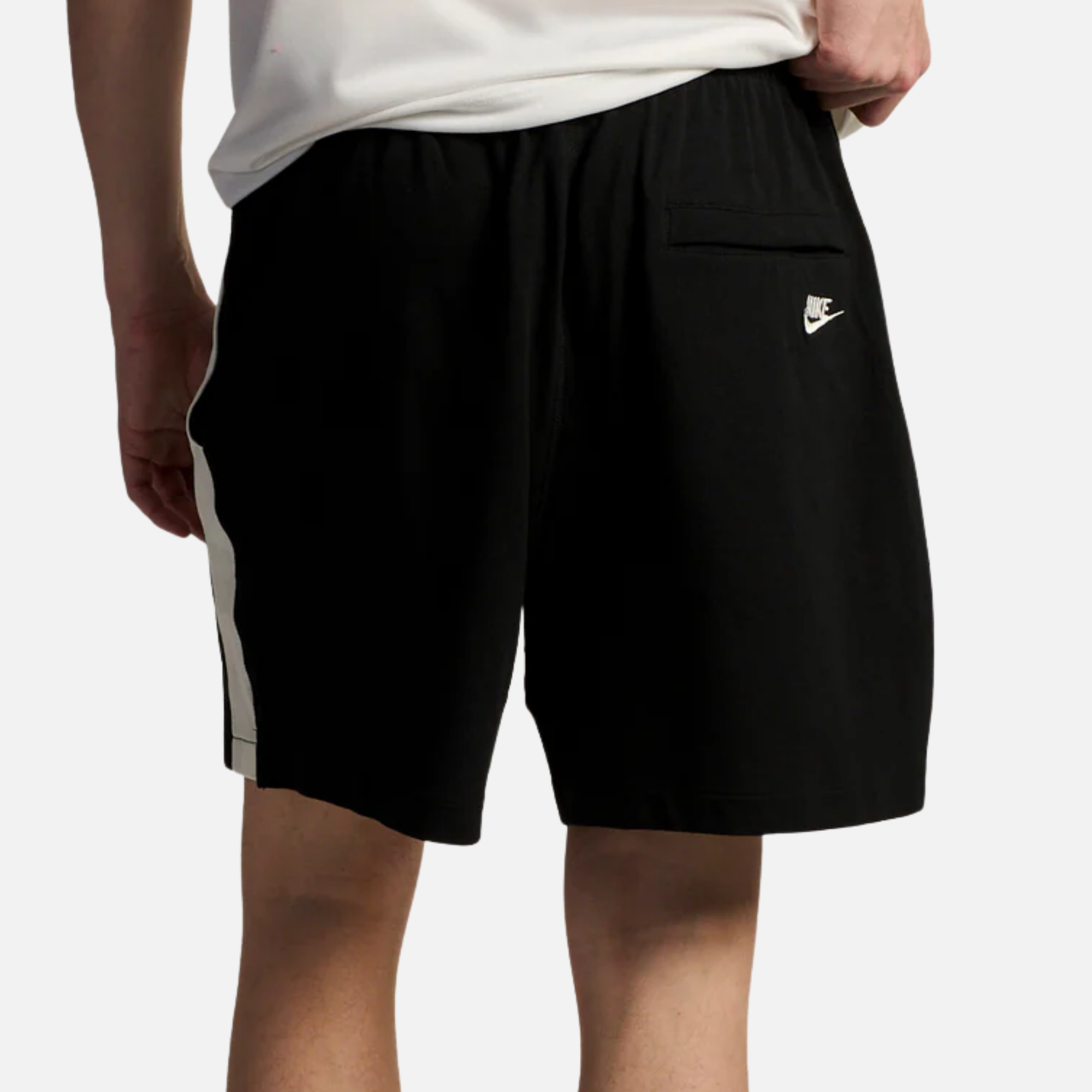 Nike Sportswear Club Black Knit Flow Shorts