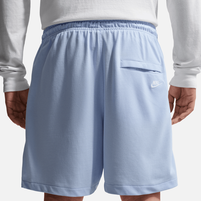 Nike Sportswear Club Blue Knit Flow Shorts