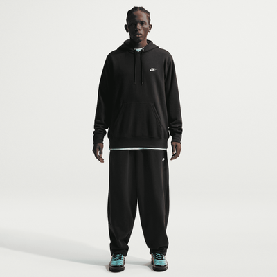 Nike Sportswear Club Black Oversized French Terry Pants