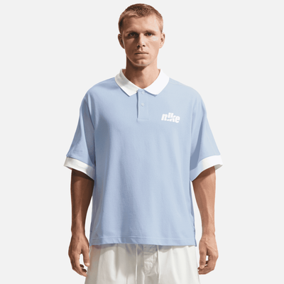 Nike Sportswear Club Oversized Blue Polo