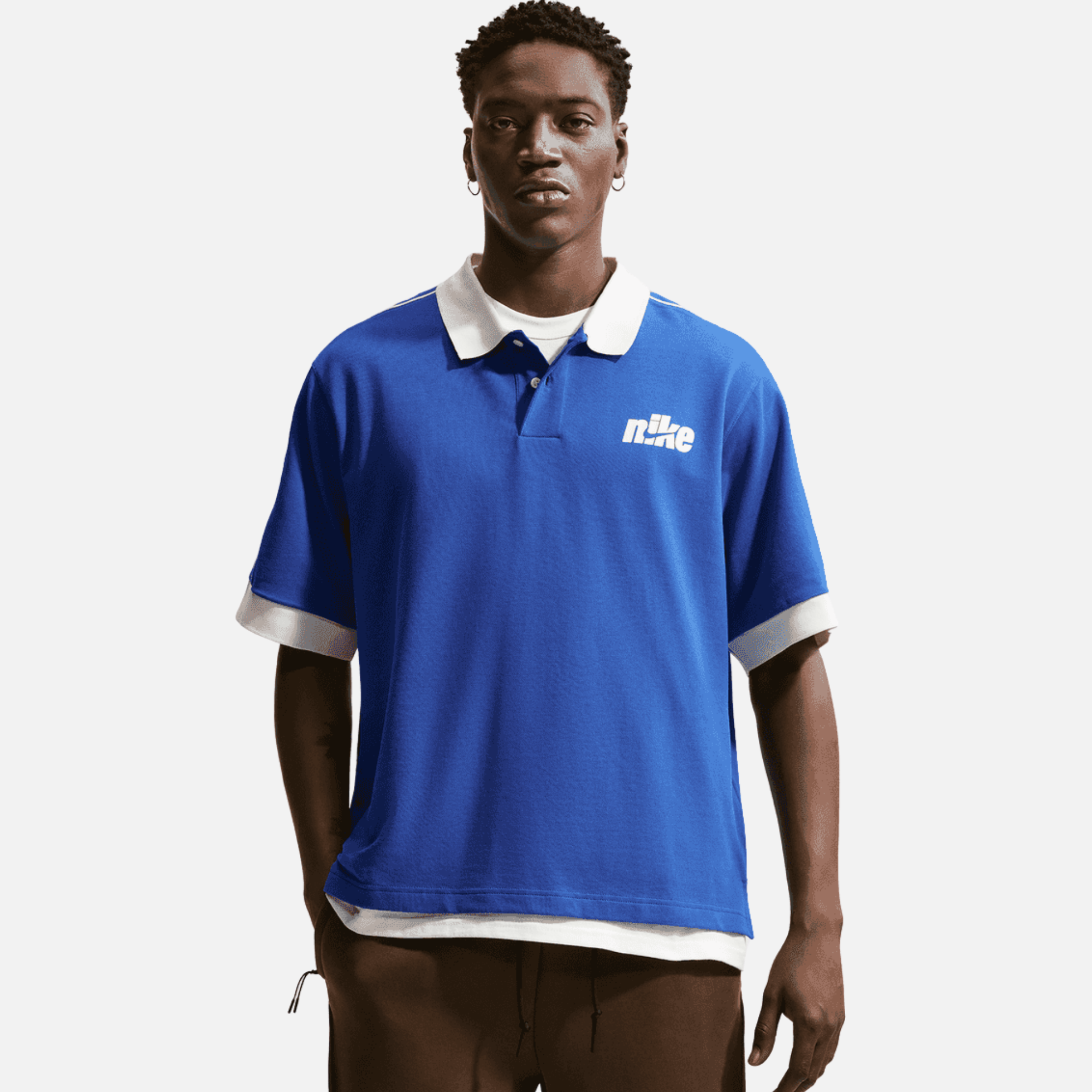 Nike Sportswear Club Oversized Royal Polo