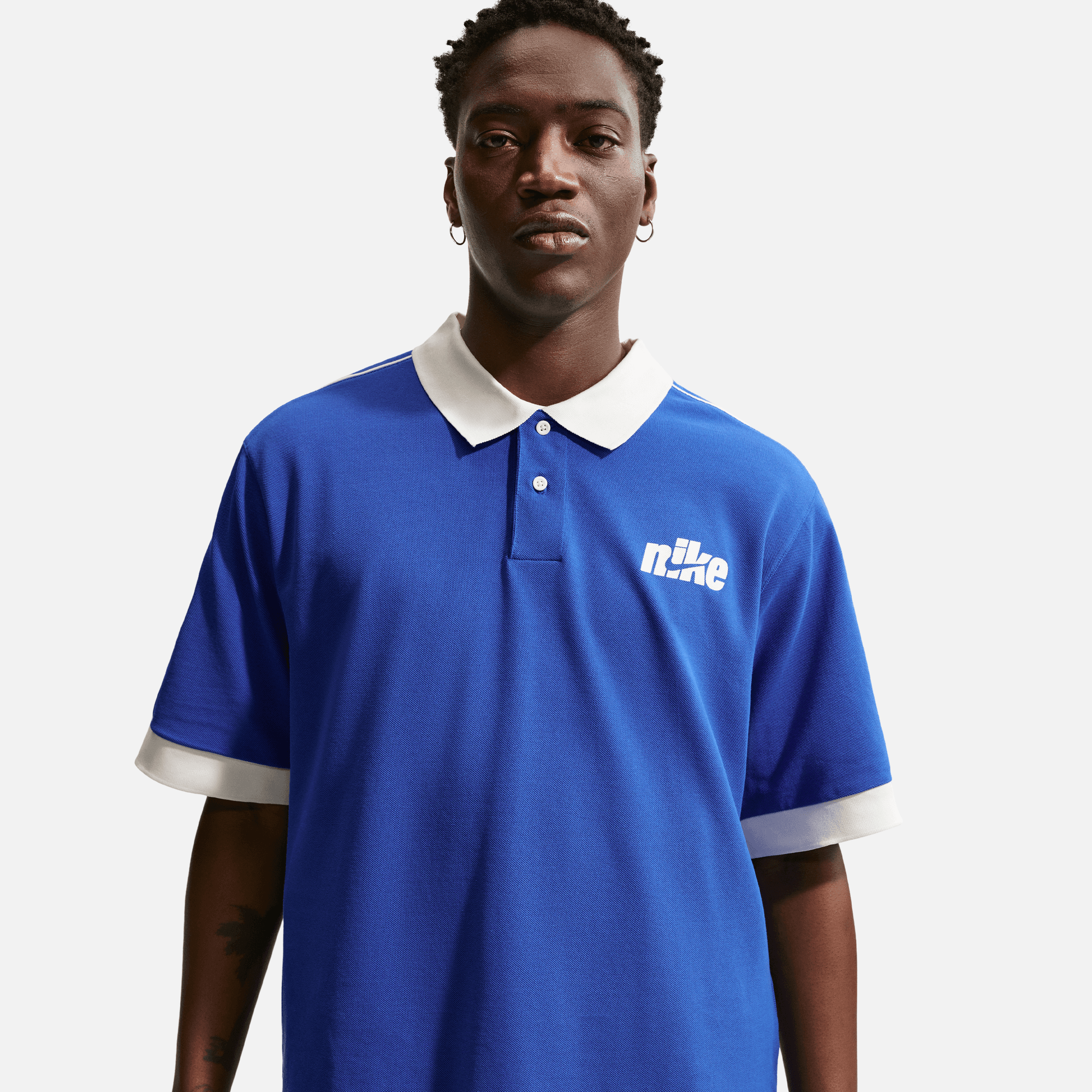 Nike Sportswear Club Oversized Royal Polo