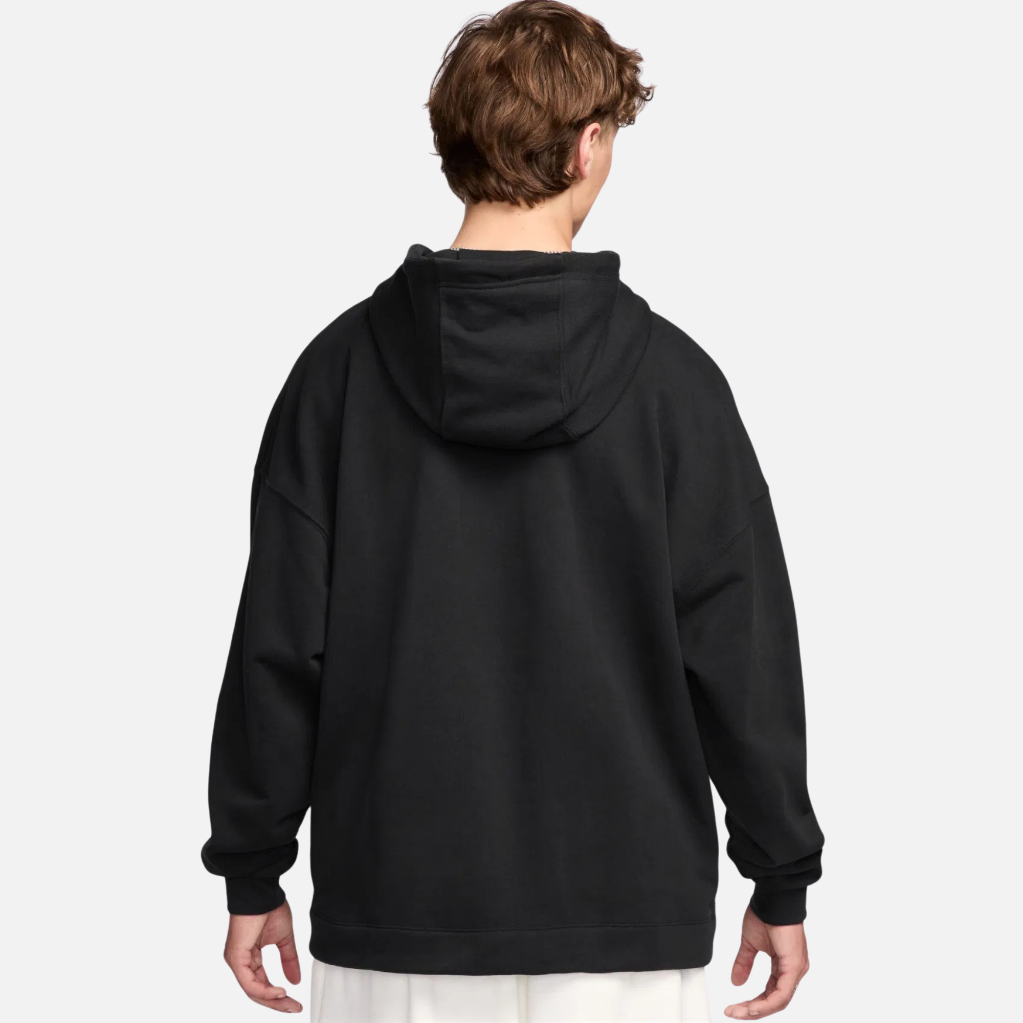 Nike Sportswear Club Black Oversized French Terry Hoodie