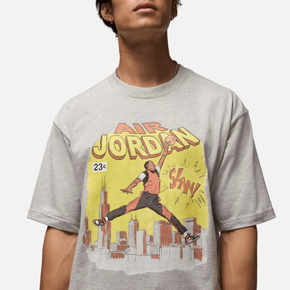 Air Jordan Grey Comic T-Shirt