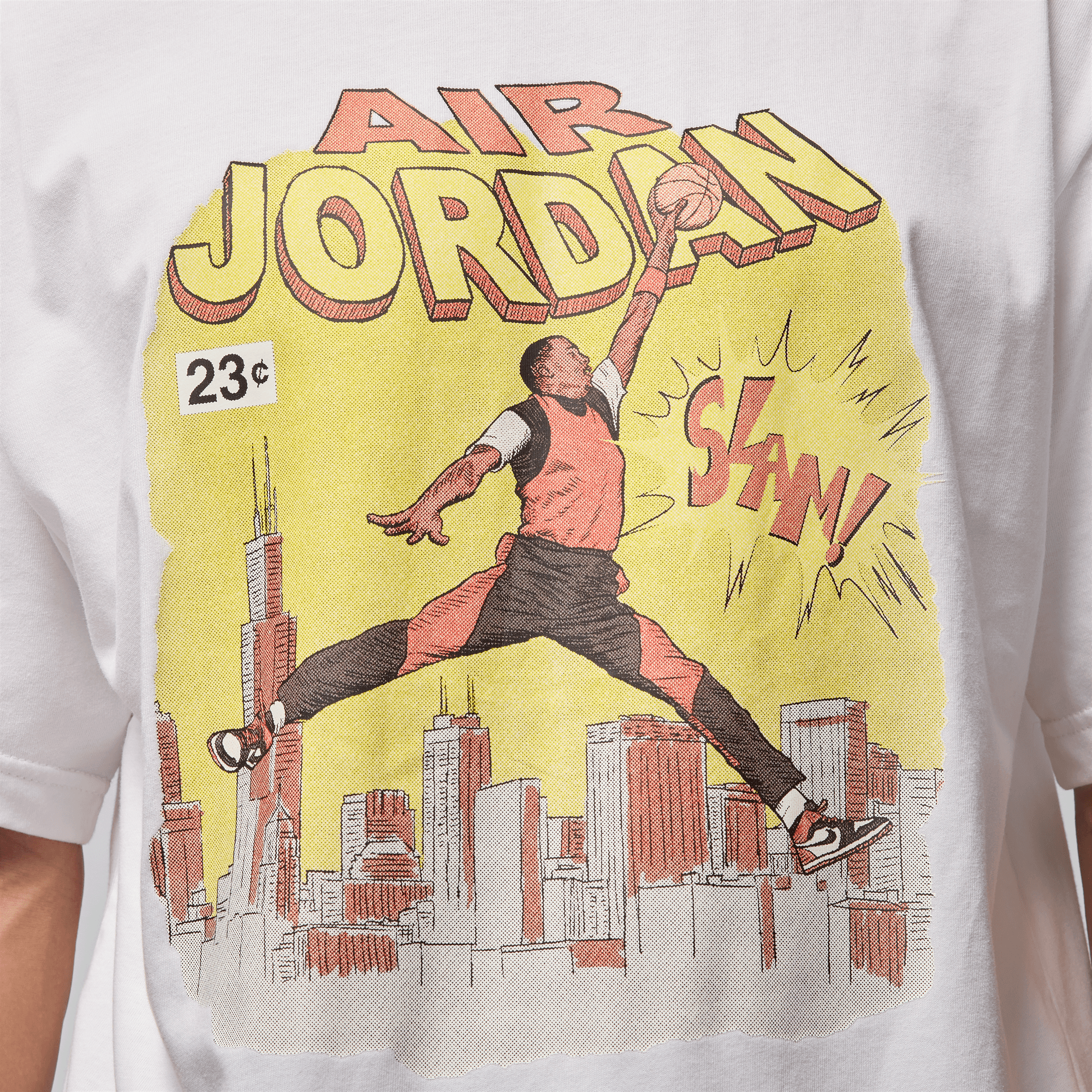 Air Jordan White Comic T-Shirt