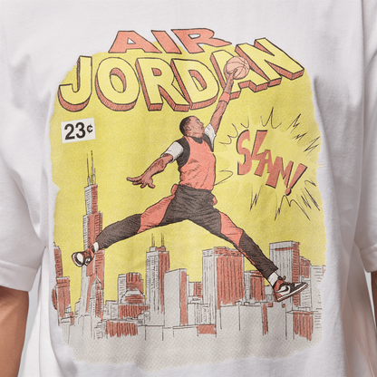 Air Jordan White Comic T-Shirt