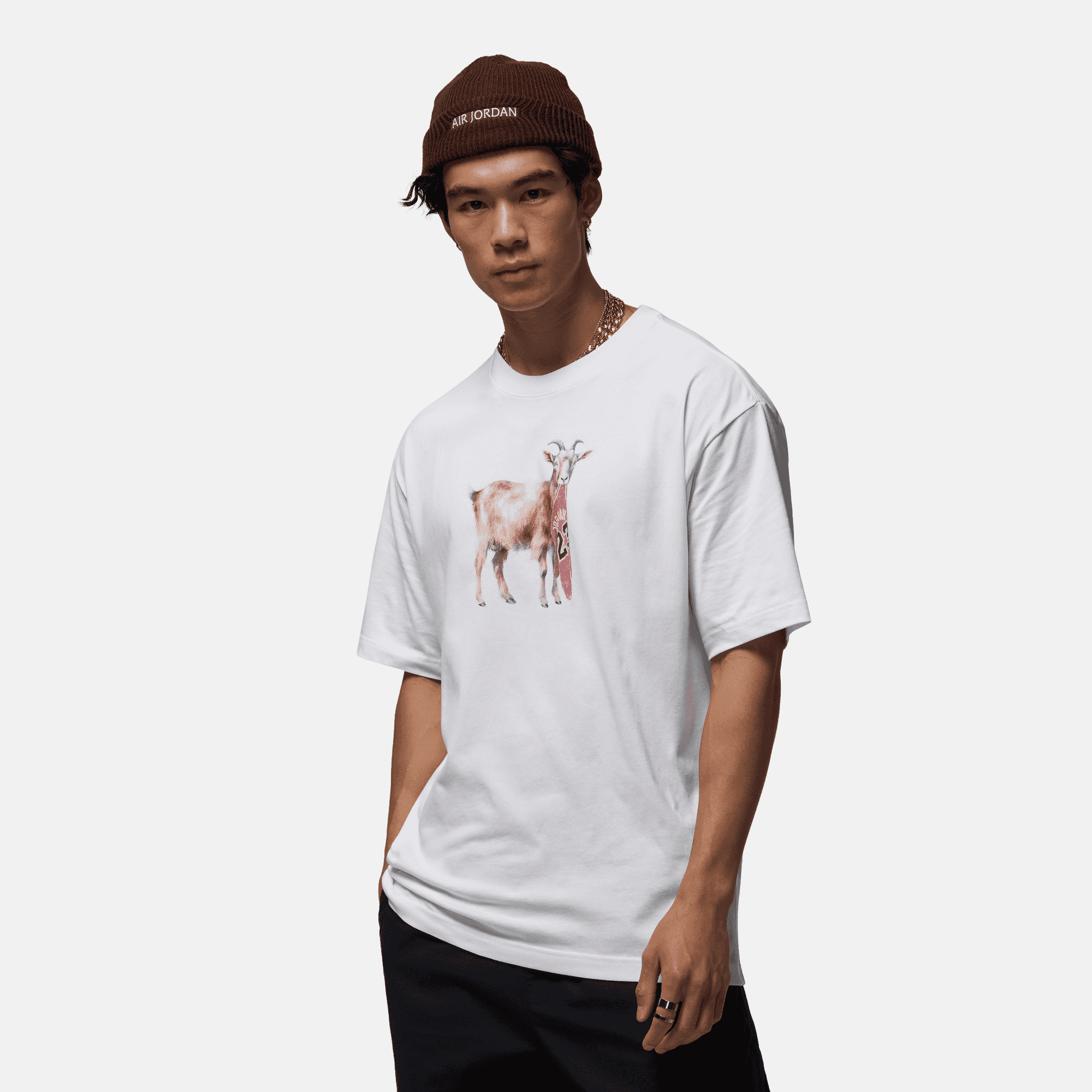 Air Jordan White Goat T-Shirt