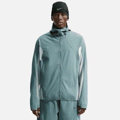 Nike Tech Helios Mineral Slate Long-Sleeve Shell Jacket