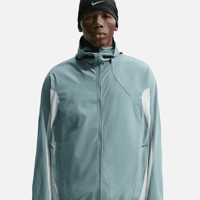Nike Tech Helios Mineral Slate Long-Sleeve Shell Jacket