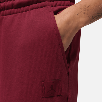 Air Jordan Women's Flight Fleece Dark Team Red Flared Pants