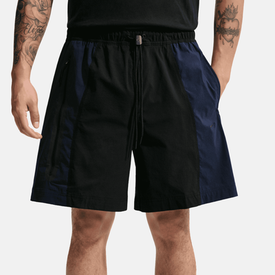 Nike Tech Woven Black Navy Color-Block Shorts