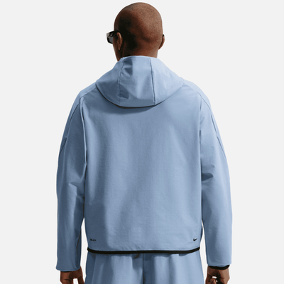 Nike Tech Shori Knit Full-Zip Blue Windrunner Jacket