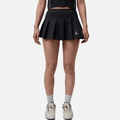 Air Jordan Women's Brooklyn Black Pleated Skirt
