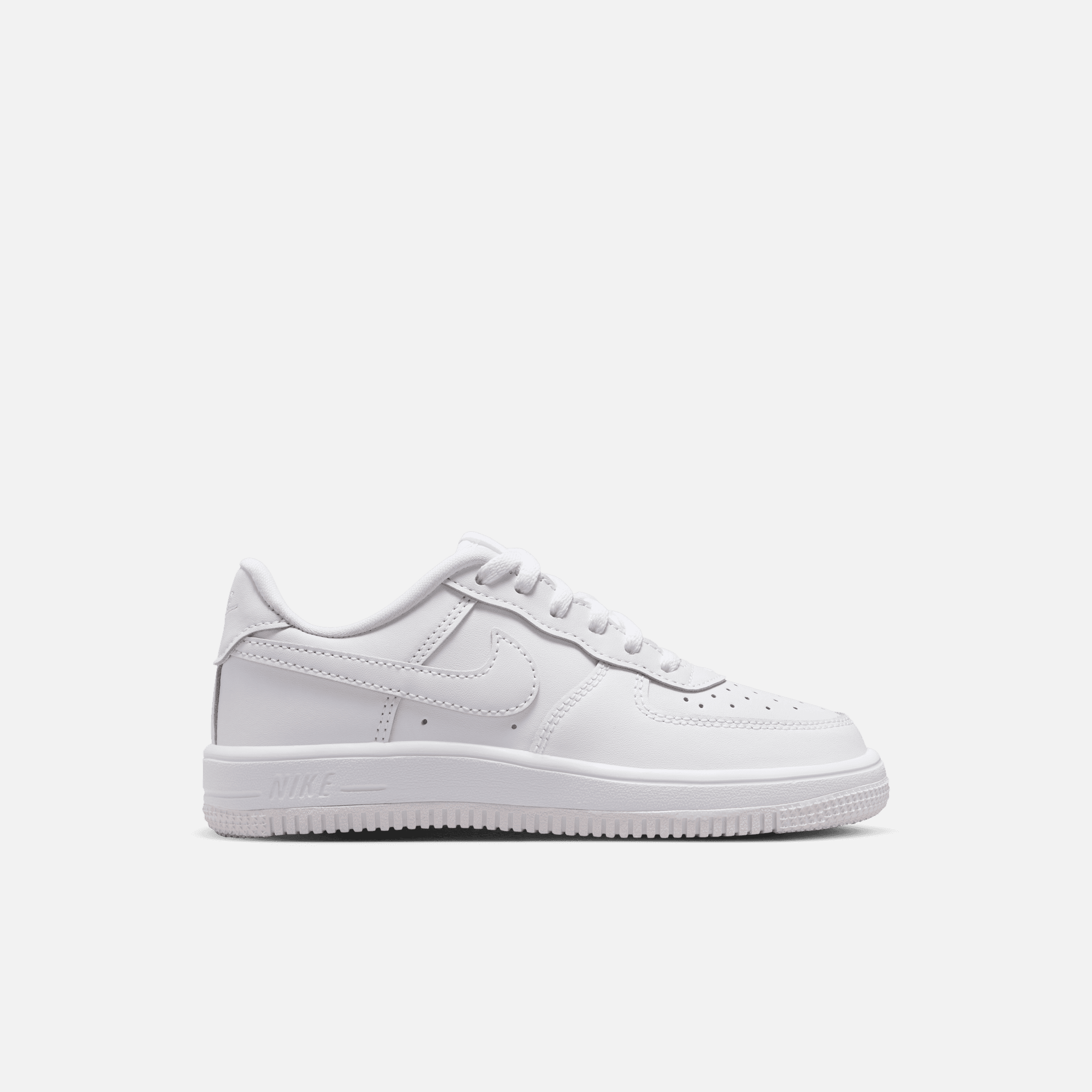 Nike Kids' Force 1 Low Lace Triple White (PS)