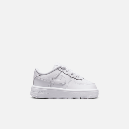 Nike Kids' Force 1 Low Lace Triple White (TD)