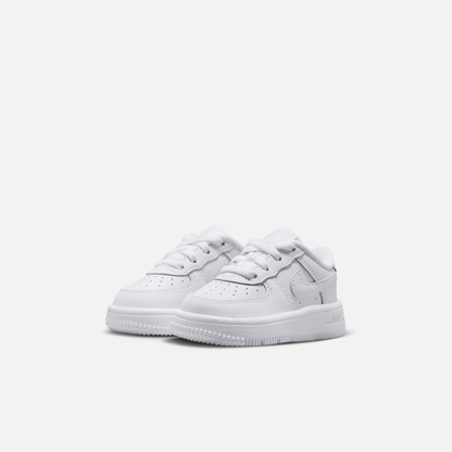 Nike Kids' Force 1 Low Lace Triple White (TD)