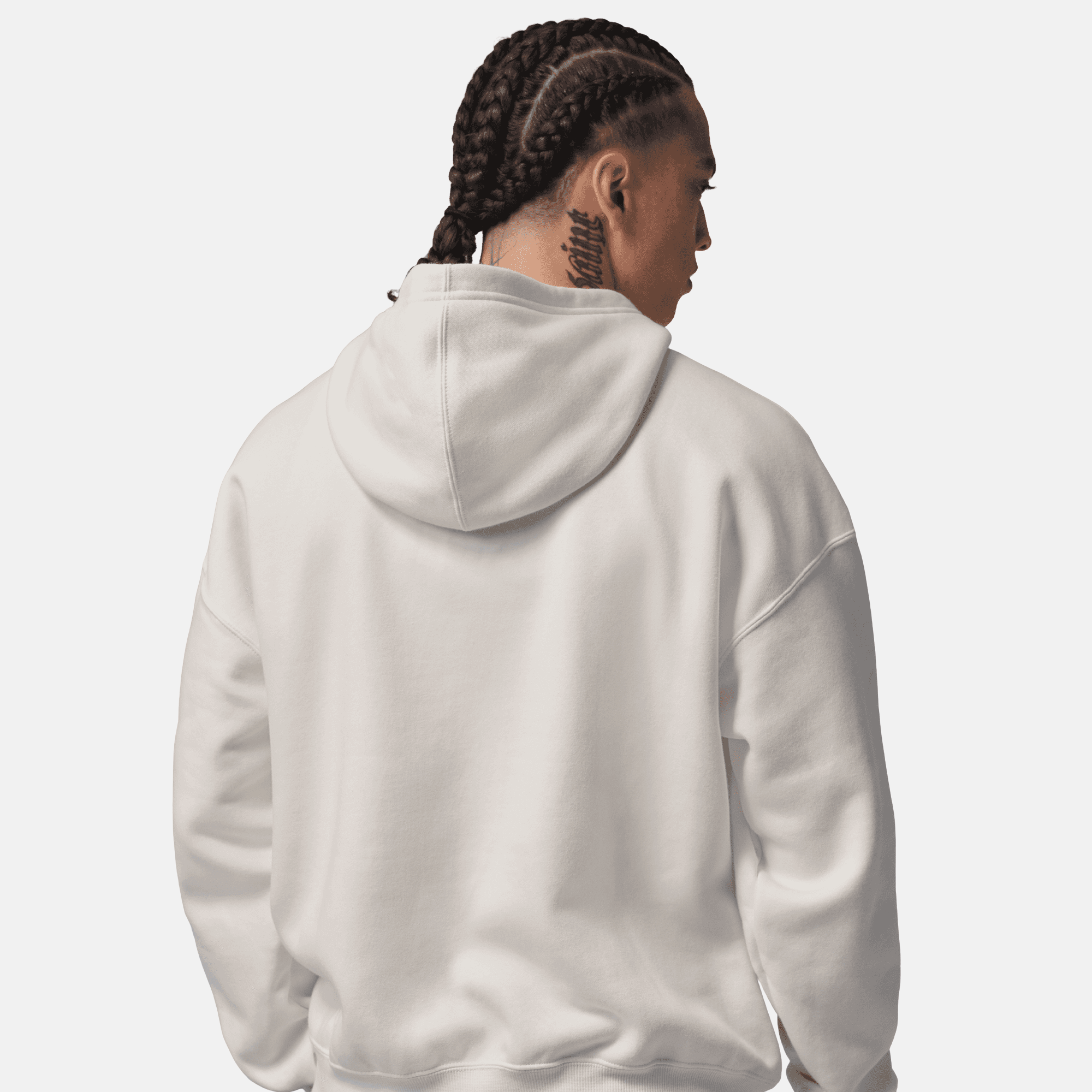 Air Jordan Brooklyn Fleece "Authentic Jordan" White Pullover Hoodie