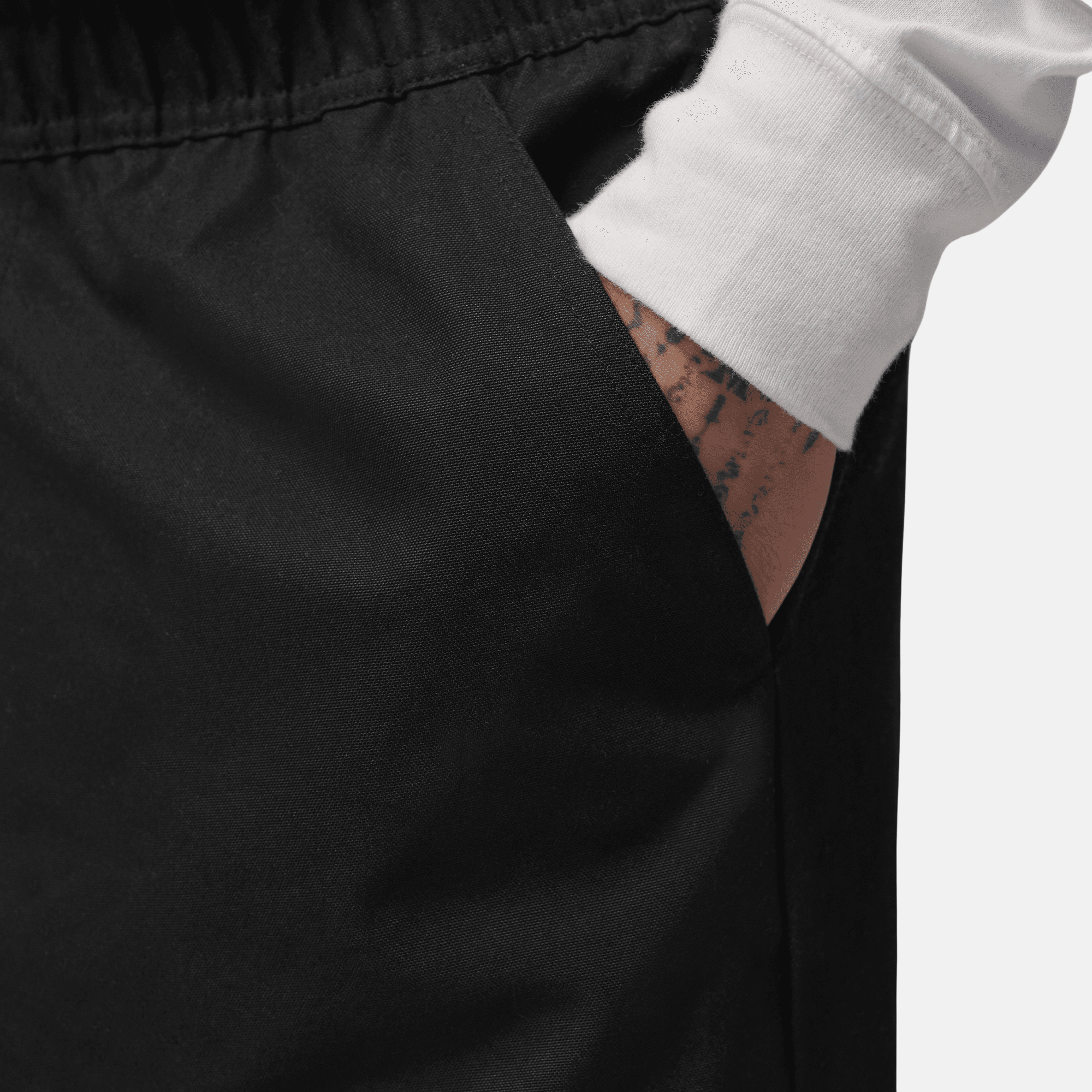 Air Jordan Brooklyn Black Woven Pants