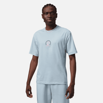 Air Jordan Aura Blue Broken Records Graphic T-Shirt
