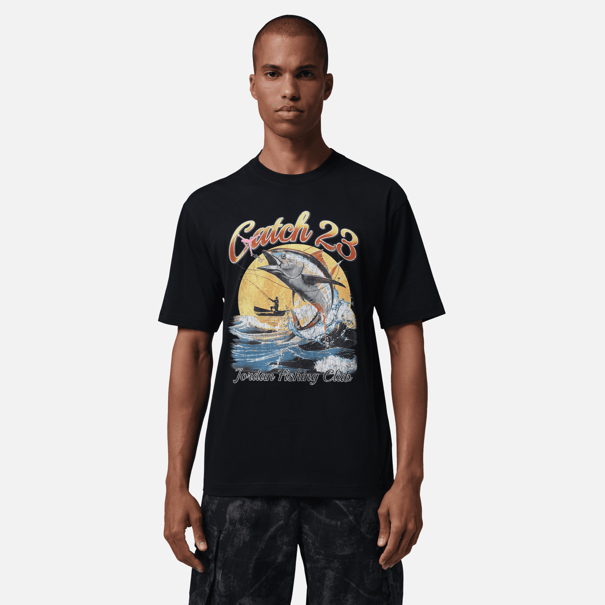 Air Jordan Black Fishing Club T-Shirt