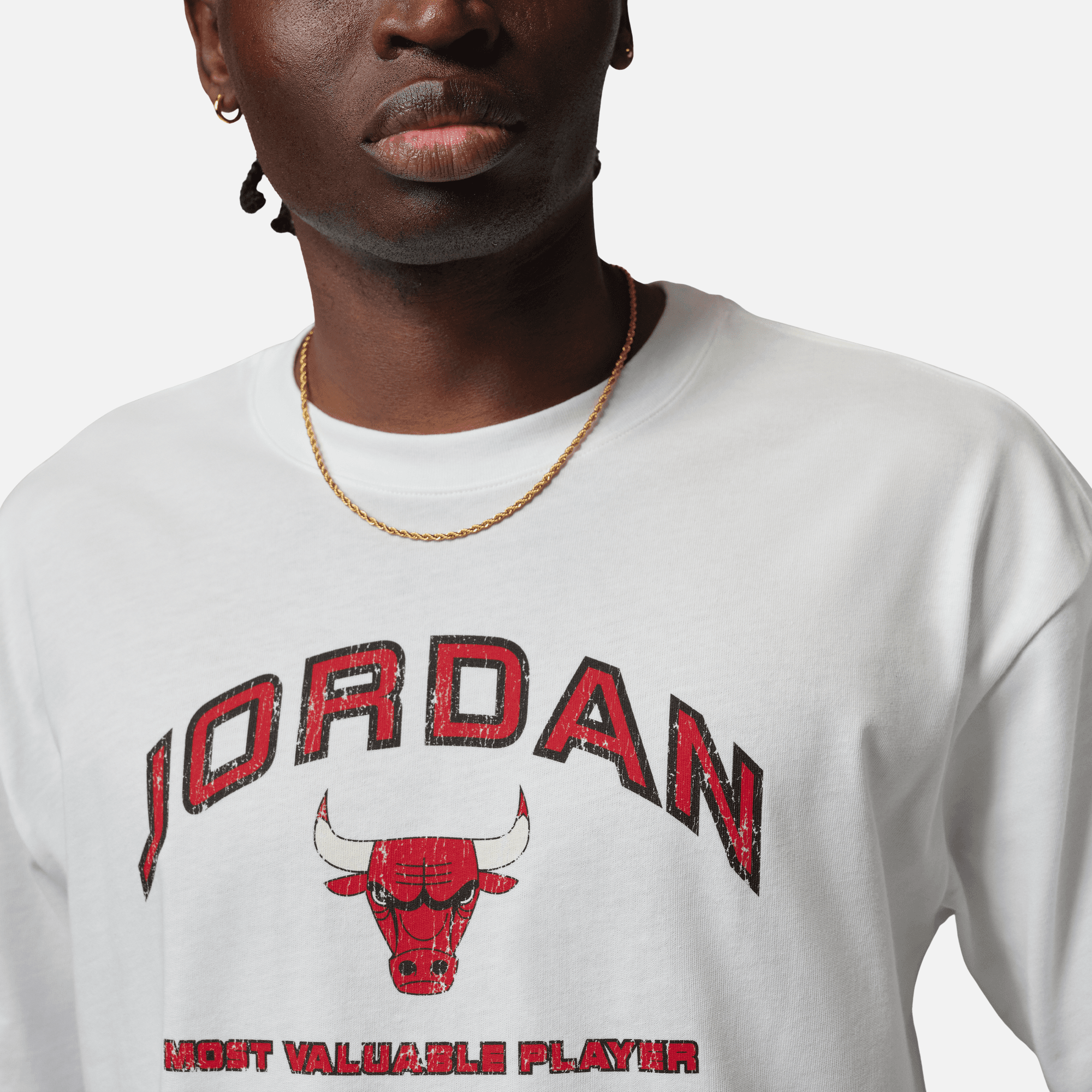 Air Jordan Flight Essentials White Boxy Graphic T-Shirt