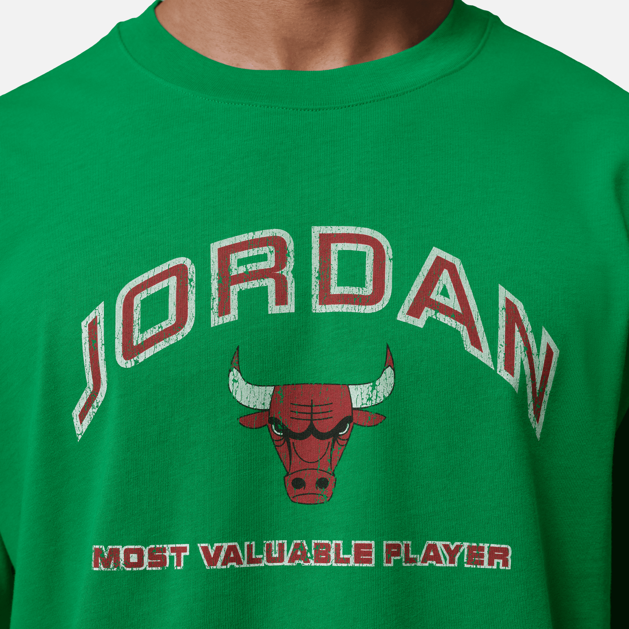 Air Jordan Flight Essentials Lucky Green Boxy Graphic T-Shirt