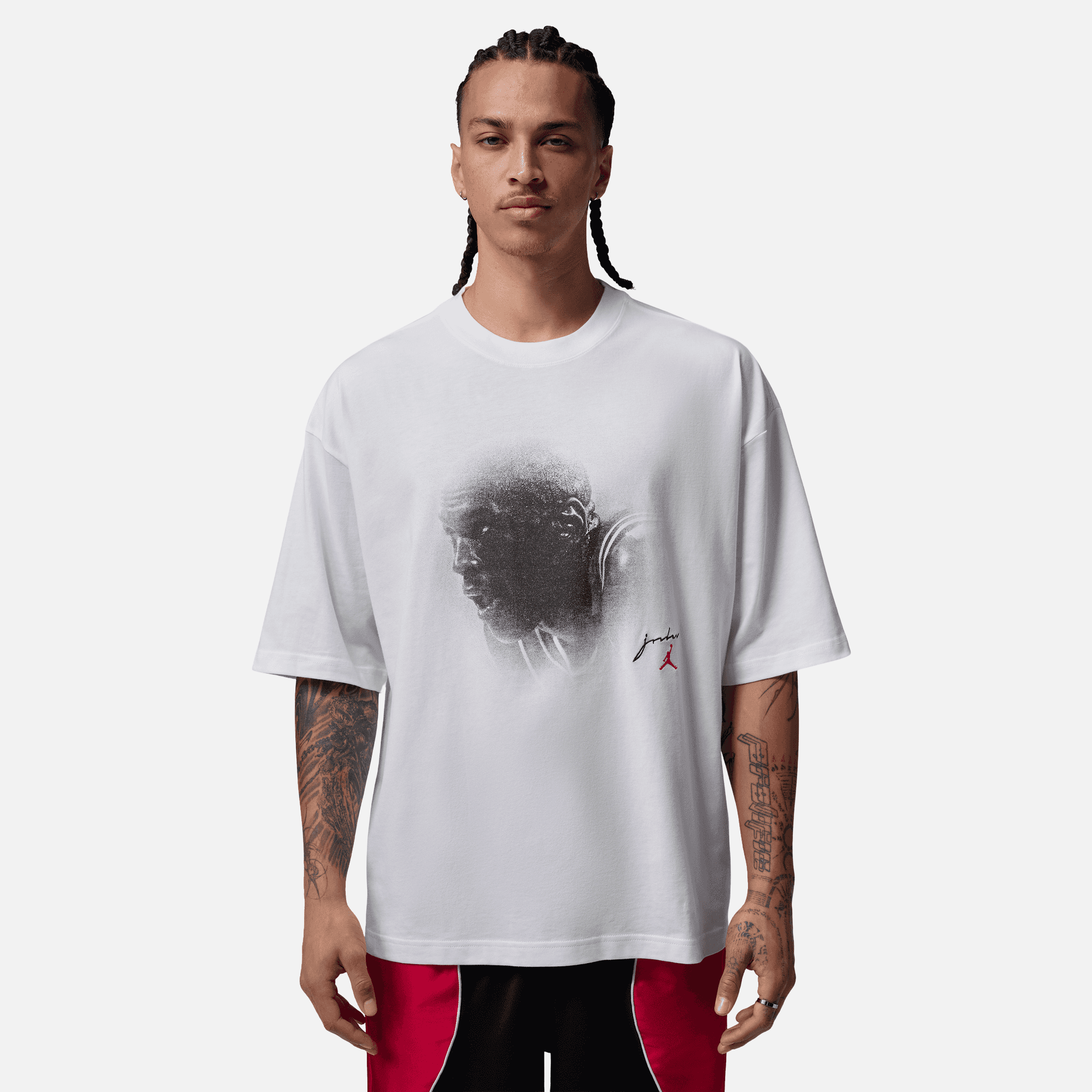 Air Jordan Flight Essentials White Oversized T-Shirt