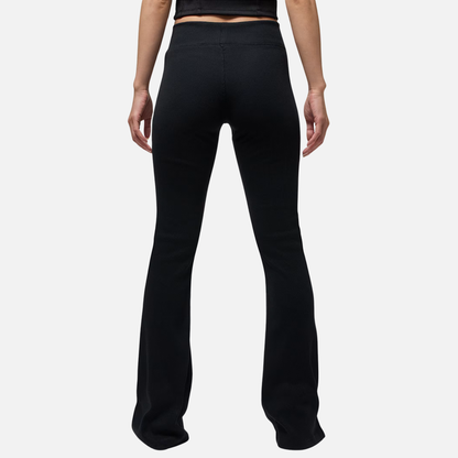 Air Jordan Women's Brooklyn Essentials Black Flared Leggings