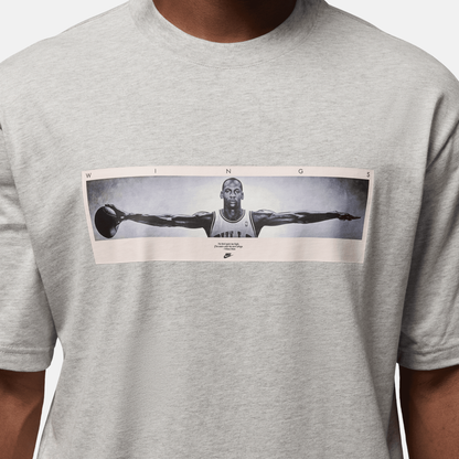 Air Jordan Grey Wingspan Photo T-Shirt