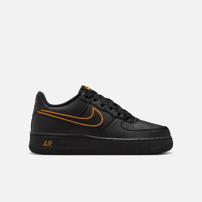 Nike Big Kids' Air Force 1 Low Black Sundial (GS)