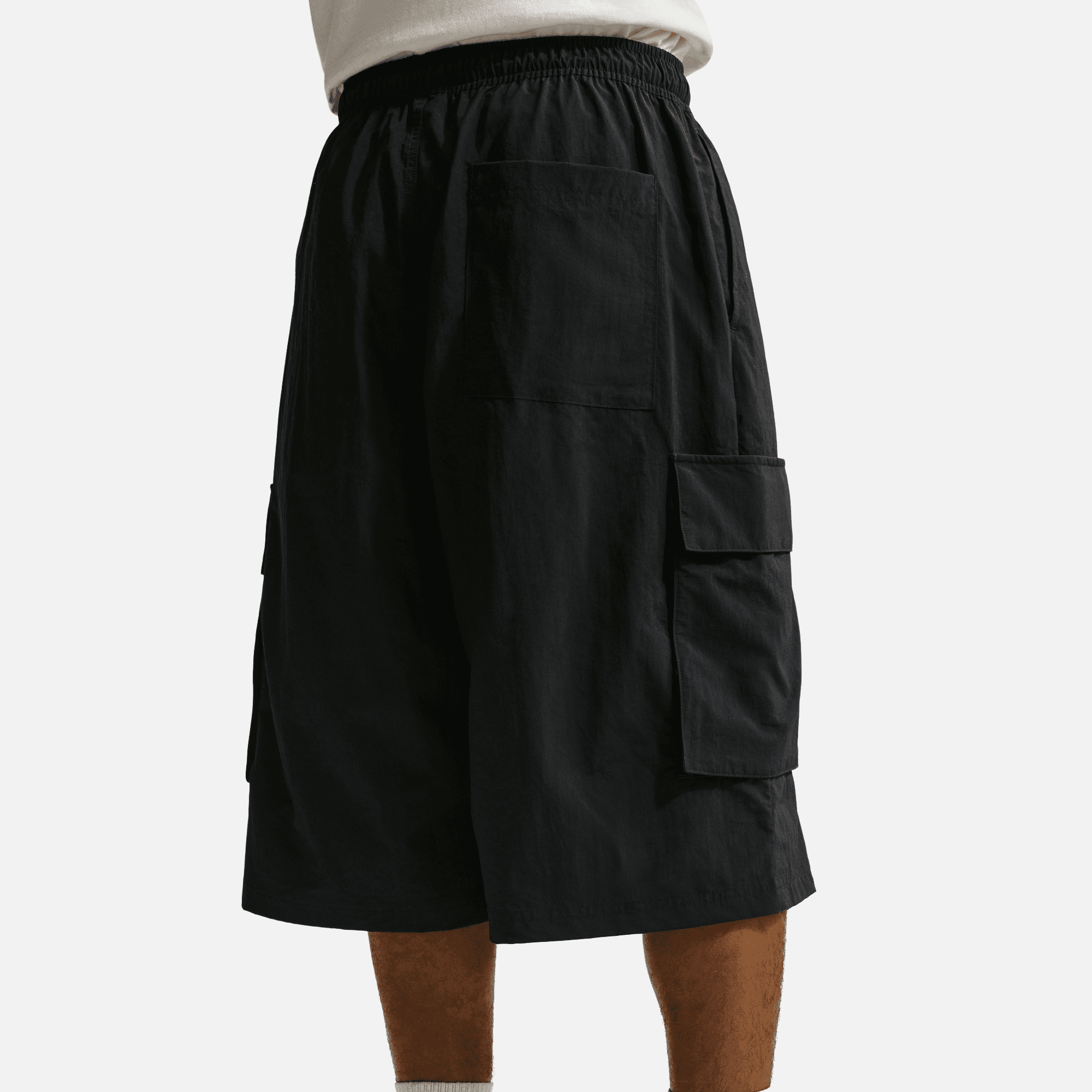 Nike Sportswear Club Oversized Black Cargo Shorts